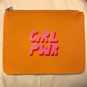 GRL PWR Zipper Pouch